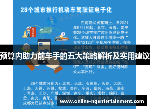 预算内助力前车手的五大策略解析及实用建议 预算内助力前车手的五大策略解析及实用建议