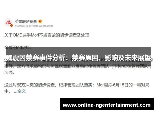 魏震因禁赛事件分析：禁赛原因、影响及未来展望
